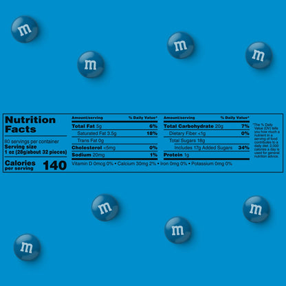 M&M’S Blue Milk Chocolate Candy