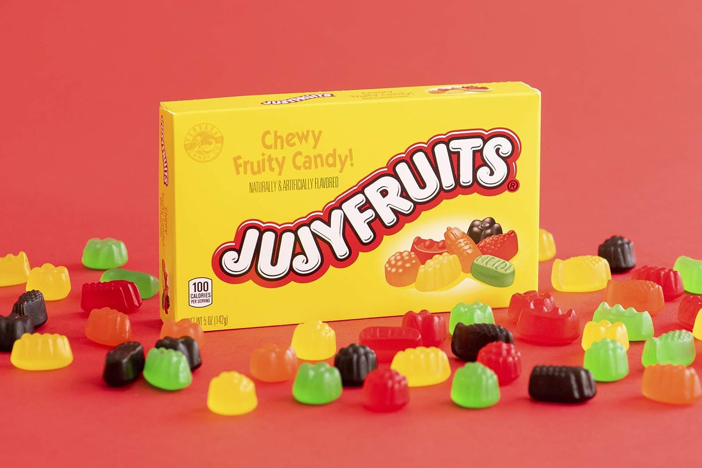 Jujyfruits Chewy Fruity Candy, 5 Ounce Movie Theater Candy Box (Pack of 12)