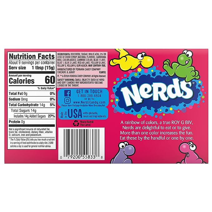 Nerds Rainbow Candy