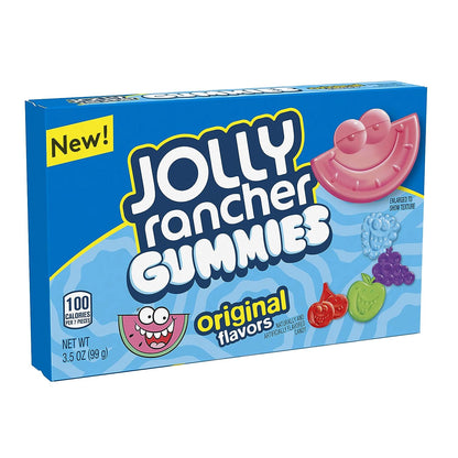 Jolly Rancher Gummies Fruit Candy Theatre Box, 3.5 Oz