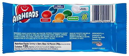 Airheads Candy Bites 4oz Box of 18 Packs