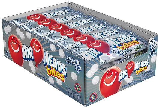 Airheads Candy White Mystery Bites 18 Count (Pack of 1)