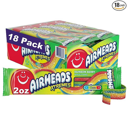 Airheads Xtremes Belts Sweetly Sour Candy